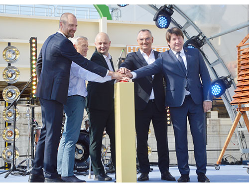  N. Akmenėje atverta 100 mln. eurų tvarios statybos konstrukcijų gamykla 